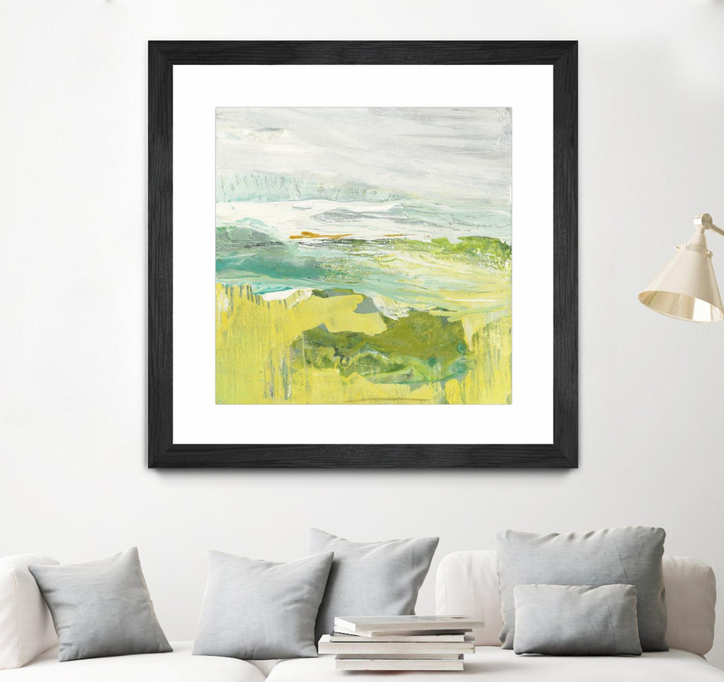 From The Shore II by Grace Rowman on GIANT ART - yellow abstract