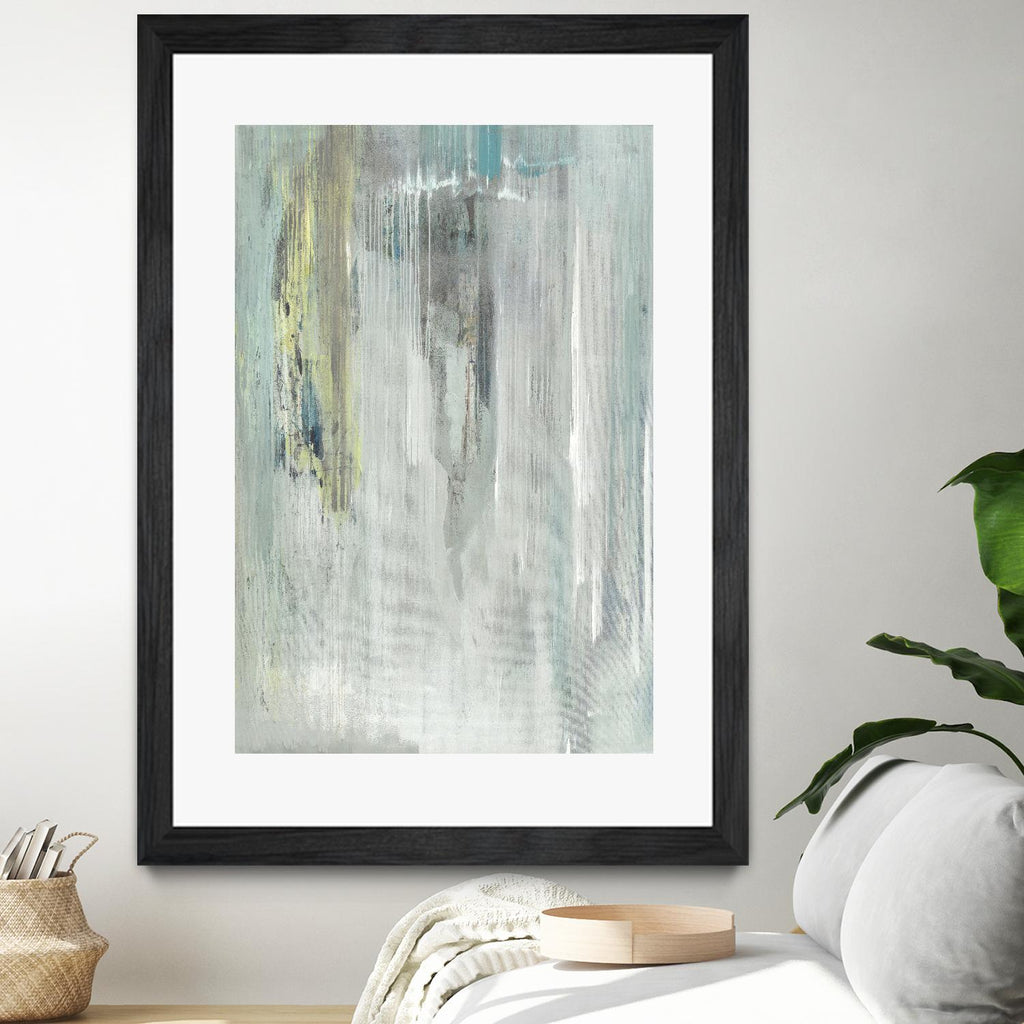 La pluie par Grace Rowan sur GIANT ART - abstrait blanc