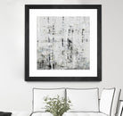Birch Perspective II by John Bingham on GIANT ART - grey Abstract