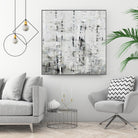 Birch Perspective II by John Bingham on GIANT ART - grey Abstract