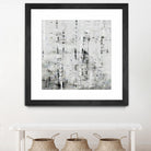 Birch Perspective II by John Bingham on GIANT ART - grey Abstract
