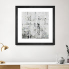 Birch Perspective II by John Bingham on GIANT ART - grey Abstract