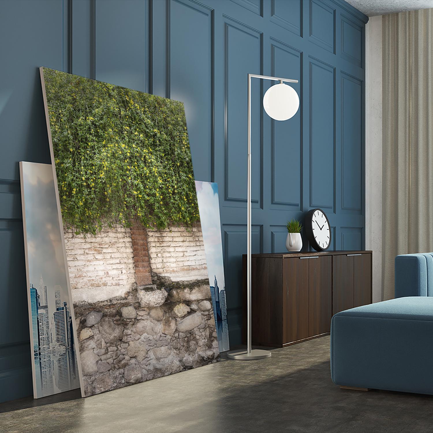 Stairway to Green by John Bingham on GIANT ART - grey city scene