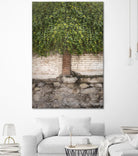 Stairway to Green by John Bingham on GIANT ART - grey city scene