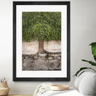 Stairway to Green by John Bingham on GIANT ART - grey city scene