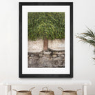 Stairway to Green by John Bingham on GIANT ART - grey city scene