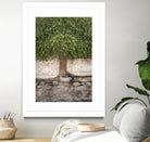 Stairway to Green by John Bingham on GIANT ART - grey city scene