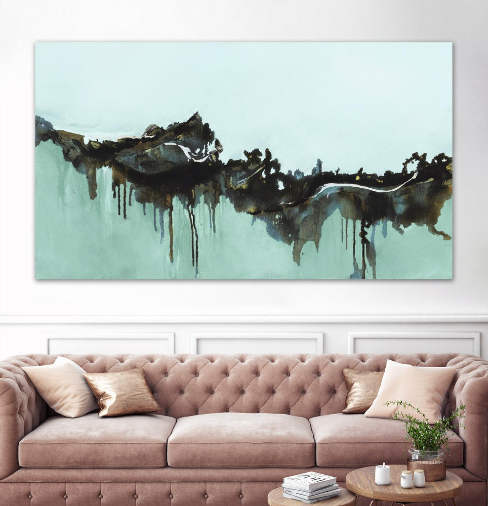 Above and Below I by Marianne Broome on GIANT ART - grey abstract