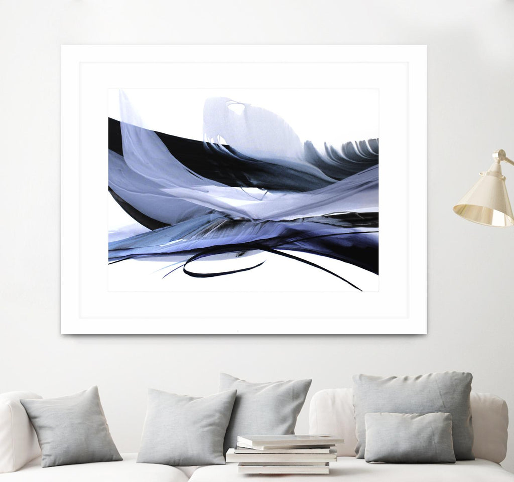 Echoes of Love by Bette Ridgeway on GIANT ART - black abstract