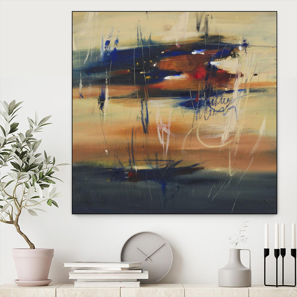 October Dream by Cynthia Ligeros on GIANT ART - red abstract