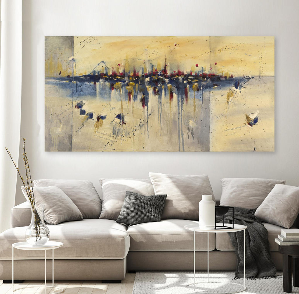 Charade of Desire by Cynthia Ligeros on GIANT ART - red abstract