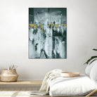 Sweet Sorrow by Cynthia Ligeros on GIANT ART - yellow abstract