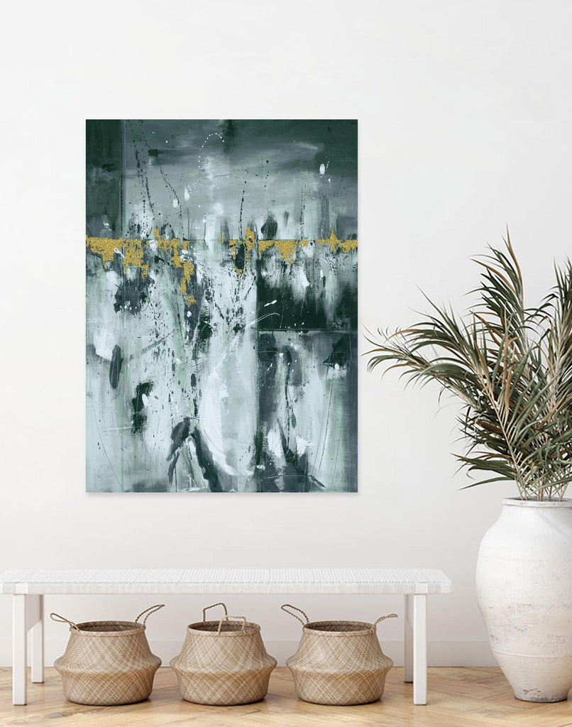 Sweet Sorrow by Cynthia Ligeros on GIANT ART - yellow abstract