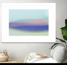 Waves by Christina Essue on GIANT ART - purple abstract