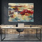 Path of Light by Christina Madden on GIANT ART - blue abstract