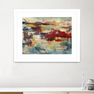 Path of Light by Christina Madden on GIANT ART - blue abstract