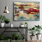 Path of Light by Christina Madden on GIANT ART - blue abstract