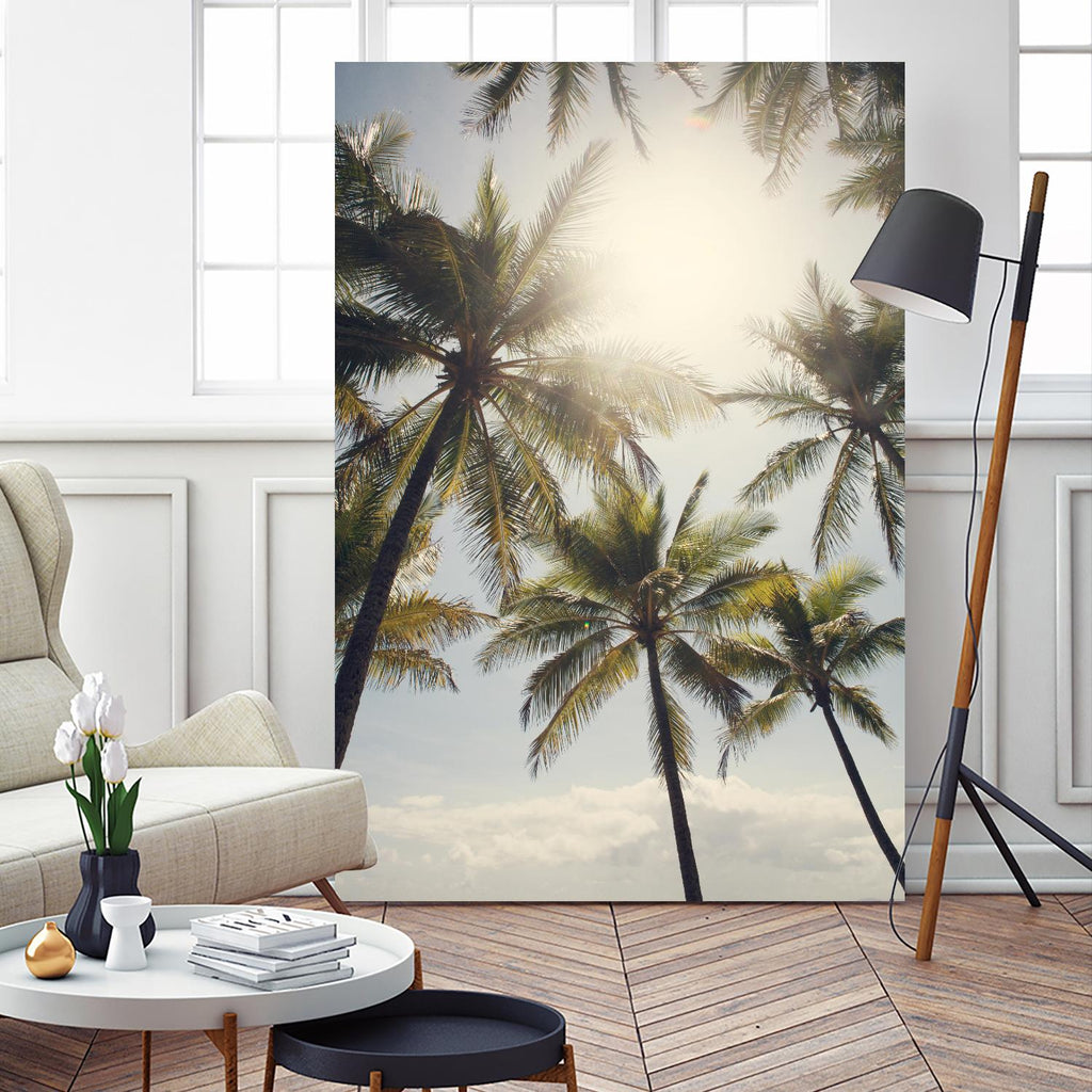 Debout au soleil de Catherine McDonald sur GIANT ART - blanc tropical