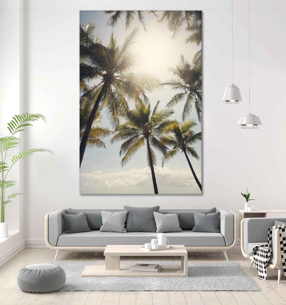 Debout au soleil de Catherine McDonald sur GIANT ART - blanc tropical