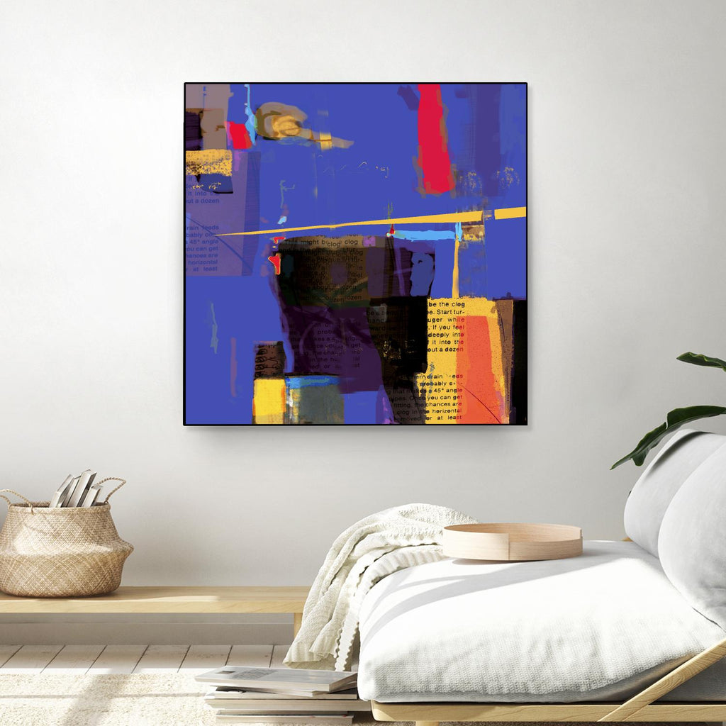 Memories I by Daniel Tollas on GIANT ART - yellow abstract