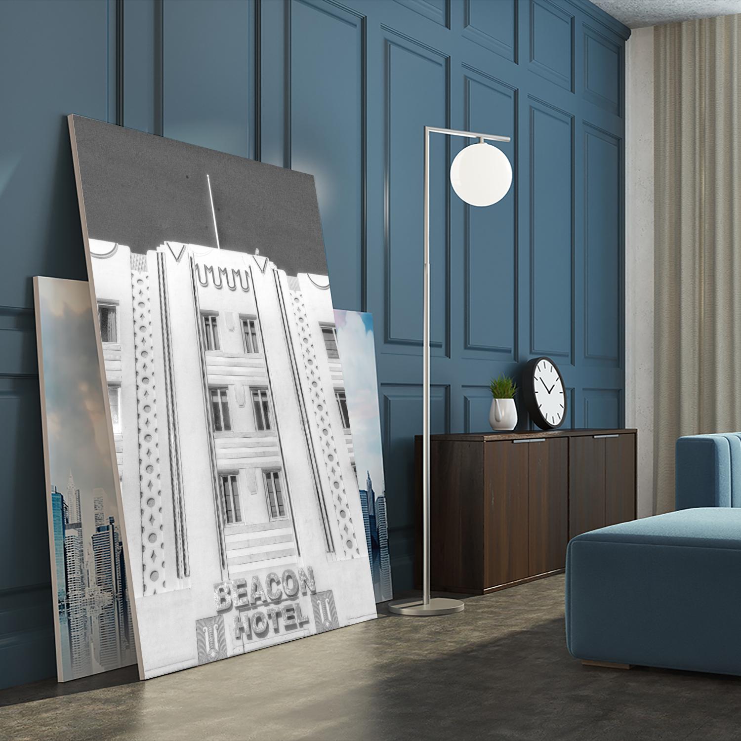 Beacon Hotel by Peter Dulis on GIANT ART - black architectural