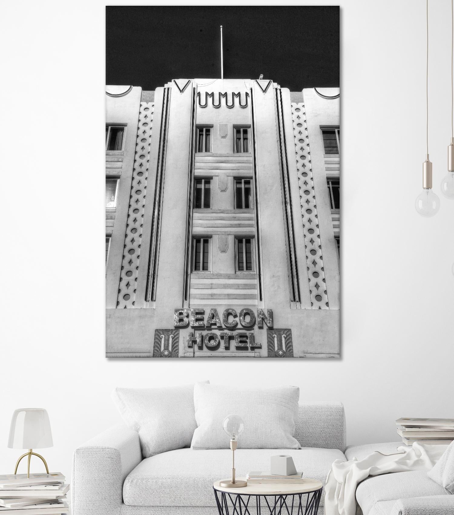 Beacon Hotel by Peter Dulis on GIANT ART - black architectural