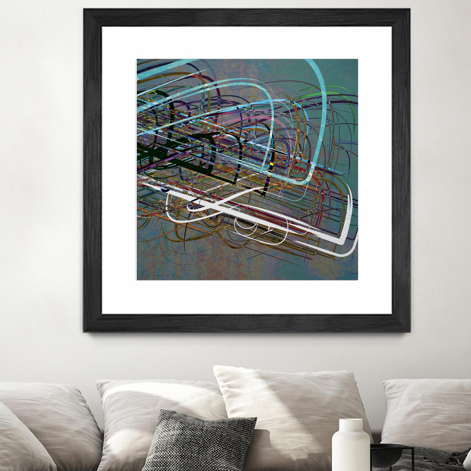 Electrical Currents III - Art Print by Enrico Varrasso | GIANT ART