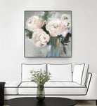 Pale Pink Bouquet II by Valeria Mravyan on GIANT ART - green floral