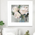 Pale Pink Bouquet II by Valeria Mravyan on GIANT ART - green floral
