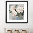 Pale Pink Bouquet II by Valeria Mravyan on GIANT ART - green floral