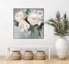 Pale Pink Bouquet II by Valeria Mravyan on GIANT ART - green floral