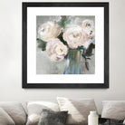 Pale Pink Bouquet II by Valeria Mravyan on GIANT ART - green floral
