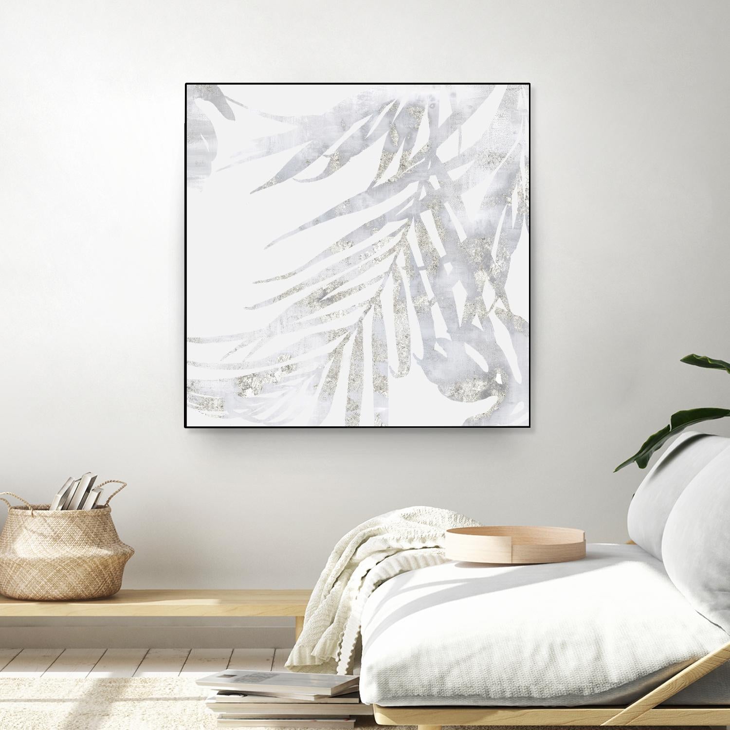 Faded Leaves II by Eva Watts on GIANT ART - grey botany