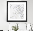 Faded Leaves II by Eva Watts on GIANT ART - grey botany