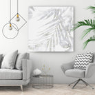 Faded Leaves II by Eva Watts on GIANT ART - grey botany