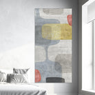 Mid Century Neutral I by Eva Watts on GIANT ART - grey abstract