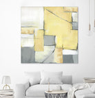 Golden Abstract II by Eva Watts on GIANT ART - white abstract