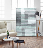 Shades of Grey by Eva Watts on GIANT ART - green abstract