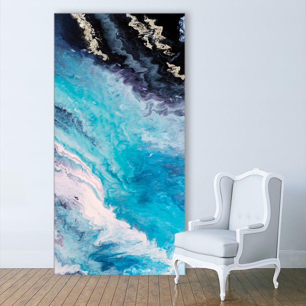 Shore Line From Above by Eva Watts on GIANT ART - white abstract