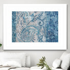Blue Abstract Elegance I by Eva Watts on GIANT ART - blue abstract