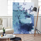 Tides II by Eva Watts on GIANT ART - cyan wildlife