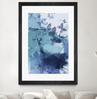 Tides II by Eva Watts on GIANT ART - cyan wildlife