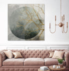 Mid Night II by Eva Watts on GIANT ART - gold trees