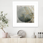 Mid Night II by Eva Watts on GIANT ART - gold trees