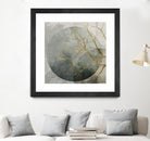 Mid Night II by Eva Watts on GIANT ART - gold trees