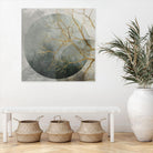 Mid Night II by Eva Watts on GIANT ART - gold trees