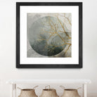 Mid Night II by Eva Watts on GIANT ART - gold trees