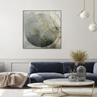 Mid Night II by Eva Watts on GIANT ART - gold trees