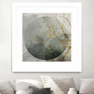 Mid Night II by Eva Watts on GIANT ART - gold trees