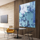 Drift II by Eva Watts on GIANT ART - cyan wildlife